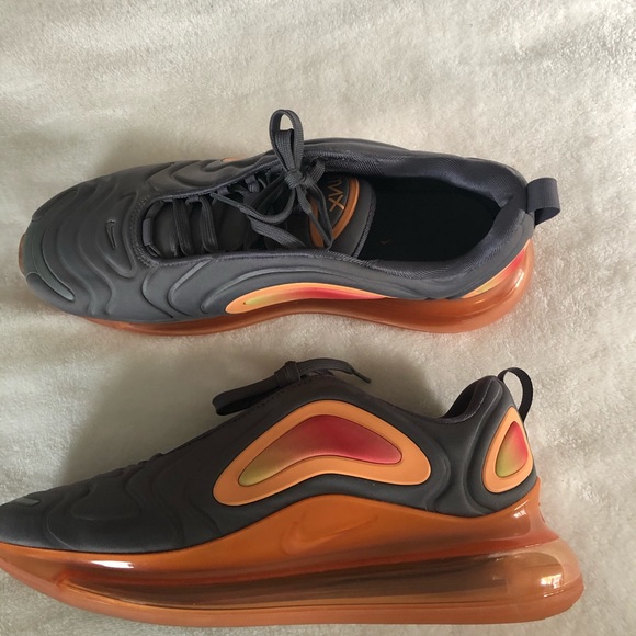 nike 720 gray and orange